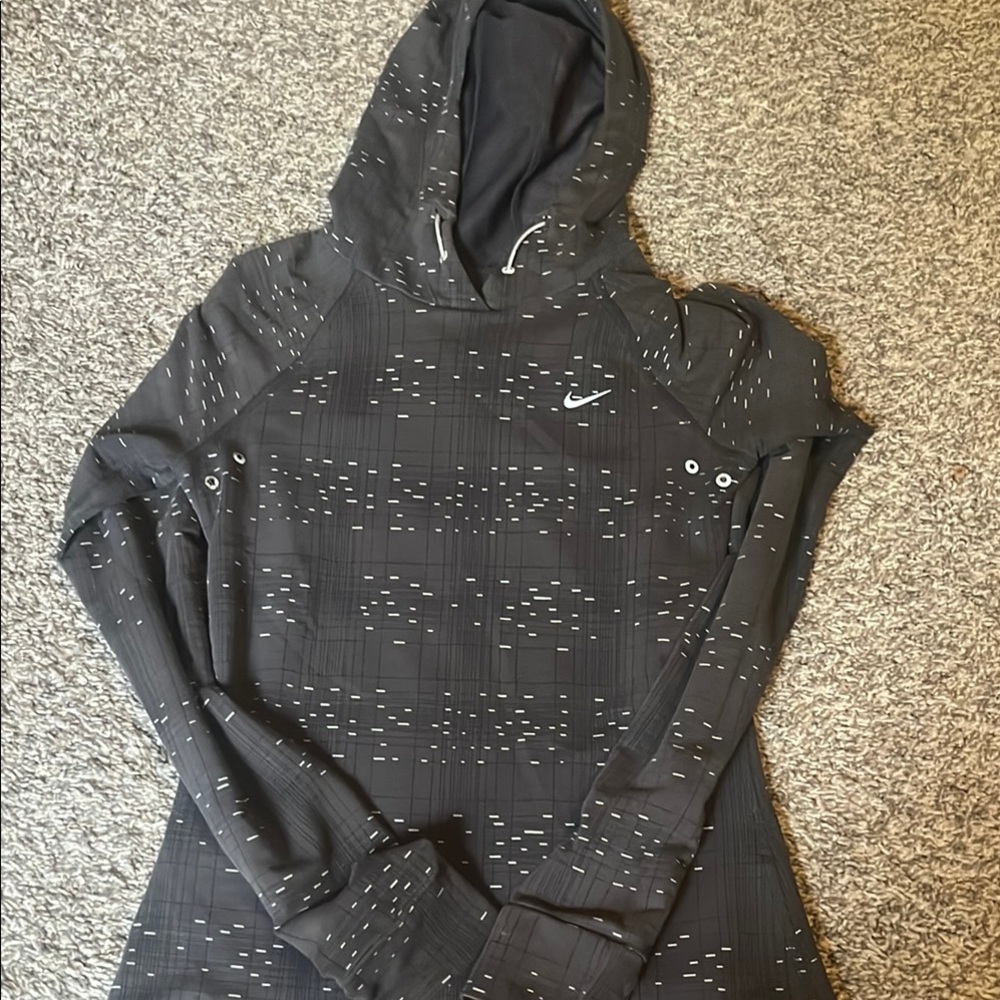 Nike Black Fitted Hoodie